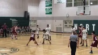 Marcus Brown Jr Plays his first MS game!