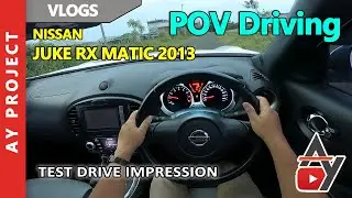 POV Driving Nissan Juke RX 2013