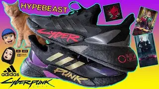 Adidas CyberPunk 2077 Shoes - Unbox - Best HYPEBEAST Sneakers? [4K]