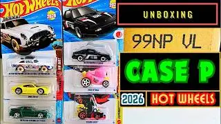 Unboxing - Hot Wheels 2026 Case P