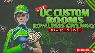 Unlimited UC Custom Rooms💴| Pubg mobile live UC custom room| pubgmobile| pubg live