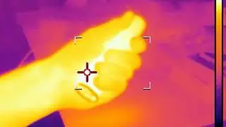 FLIR Video of a SureFire 6P with a Malkoff M60 LED in hand