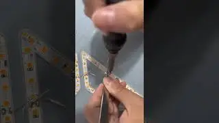 Neon Light Craft: Soldering. Connections are key to making it glow. ✅ #neonsignfactory #neon