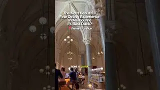 THE MOST BEAUTIFUL RESTAURANT IN MELBOURNE?!
