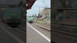 Autozug SNCF Fret Frettchen in Richtung Forbach(🇫🇷) durchfahrt  #fret #frettchen #train #sncf #db