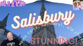 Mark from the States Reacts To Salisbury: Beautiful City, Cathedral, Weird Rocks and Famous Document