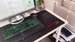 HyperX Fury S - Pro Gaming Mouse Pad, Cloth Surface Optimized for Precision, Stitched Anti-Fray