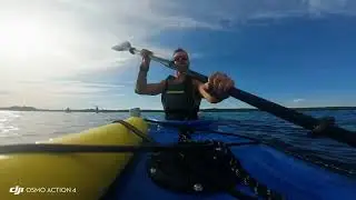 Kayakking with Dji Action 4