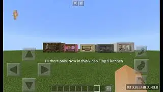 Top 5 minecraft kitchen designs - Tutorial ✔