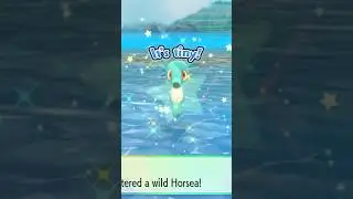 Shiny Horsea! #shinypokemon #pokemonfan #shinyhunter #shinyhunting #gameplay #gaming