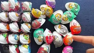 ASMR Most Popular Candys / some lots of colorful rainbow lollipop candy / unpacking chocolate eat
