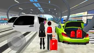 Car🚘 to Metro Rail Travelling Experience 🚇 3D Driving Class 2025 - Android iOS Car Game Gameplay🎮