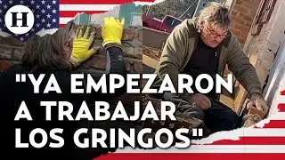 &iquest;Ya lleg&oacute; la ayuda? Trabajadores estadounidenses ocupan puestos de migrantes como alba&ntilde;iles