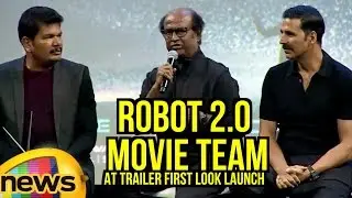 Robot 2.O Movie Team At Trailer First Look Launch | Rajinikanth | Akshay Kumar | Shankar | MangoNews
