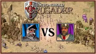 KI Kampf | Marschall ⚔️ L&ouml;wenherz | Stronghold Crusader