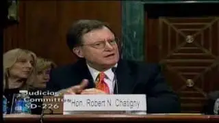 Senator Coburn questions Judge Chatigny