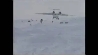 Экстремальная посадка АН-74 на Барнео