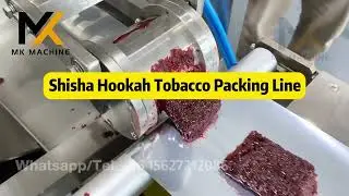 Auto Shisha Tobacco Packaging Line Molasses Packing Machine