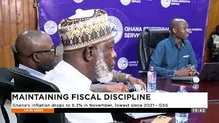 Maintaining Fiscal Discipline: Ghana's inflation drops to 6 3% in November, lowest since 2021 - GSS