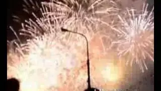 big fireworks in Geneva Switzerland