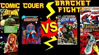 Classic Comic Book Cover Bracket Fight