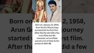Bollywood Facts | Bollywood News | Arun Govil | Ramayan #shorts #viral #youtubeshorts #trending