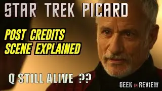 STAR TREK PICARD Post Credit Scene Breakdown Theories. Ending Explained The Last Generation'