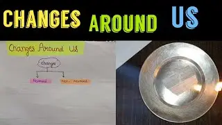 Changes around us class 6 || changes around us notes