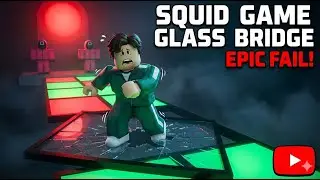 ROBLOX SQUID GAME: GLASS BRIDGE CHALLENGE LIVE! LEVEL 70 #shortsfeed