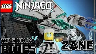 Ninjago: Top 5 ZANE Vehicles ❄️