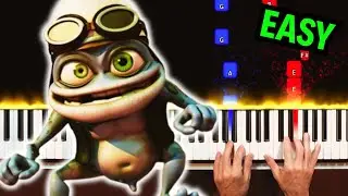 CRAZY FROG | Piano Tutorial | Easy | Axel F
