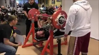 Stanic David, 190 kg RAW Bankdr&uuml;cken