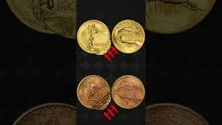 Spot the Roman numerals, spot the value &mdash; 1907 High-Relief Gold!#coin #gold #coincollecting #money