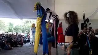 Estudiantina de la UAQ y cirqueros Centro Quer&eacute;taro