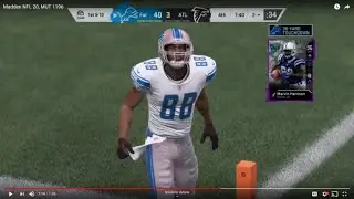 Madden NFL 20, MUT 1196, Marvin Harrison TD!!