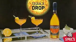 Easy New Year's Tequila & Sparkling Wine Cocktail | Tequila Drop Recipe
