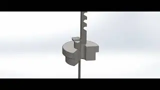 SOLIDWORKS Broaching process animation