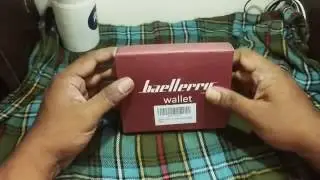 Baellerry Wallet (Baellerry Stylish Leather bi-fold Wallet Credit Card Holder for Men (Black)