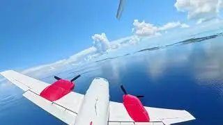 MYEH to MYES, North Eleuthera airport to Staniel Cay in Aerostar 600