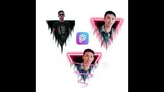 PICSART HOW TO EDIT NEON TRIANGLE POP OUT  EFFECT | Picsart Editing Tutorial ( TAGALOG TUTORIAL)