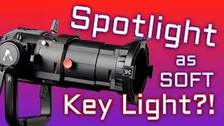 Sound Blanket as Key Light?! Featuring Aputure Spotlight Max