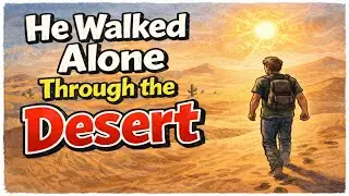 Learn English Through Stories Listening and Practice  level 2 \ He Walked Alone Through the Desert