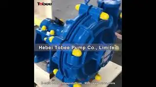 Tobee&reg; tailings Slurry Pumps wear resistant rubber slurry pump