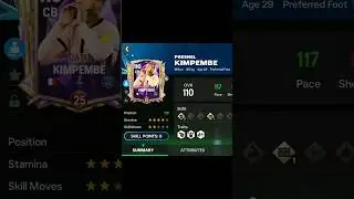 TOTS Kimpembe☠️ #fifamobile#fcmobile#eafc25#shorts