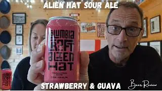 Alien Hat Strawberry & Guava Sour Ale Beer Review Columbia Craft Brewing Co
