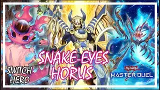 SNAKE-EYES HORUS COMBO RANKED GAMEPLAY POST REVIVED LEGION (Yu-Gi-Oh! Master Duel) #snakeeye #horus