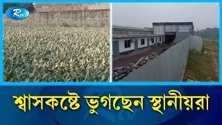 সাভারের সিসা কারখানার বিষাক্ত ধোঁয়ায় বিপন্ন পরিবেশ ও জনস্বাস্থ্য | Lead factory pollution | Rtv