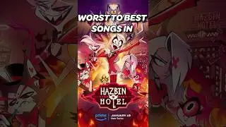 Hazbin Hotel Songs Ranked #4 #hazbinhotel #musicals #songranking