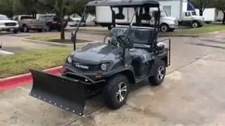 Gas Utv With Snow Plow ATV Utility Vehicle And Plows For Sale At SaferWholesale.com