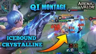 AoV: Qi Icebound Crystalline Skin Jungle Pro Montage | Arena of Valor | KYRO??